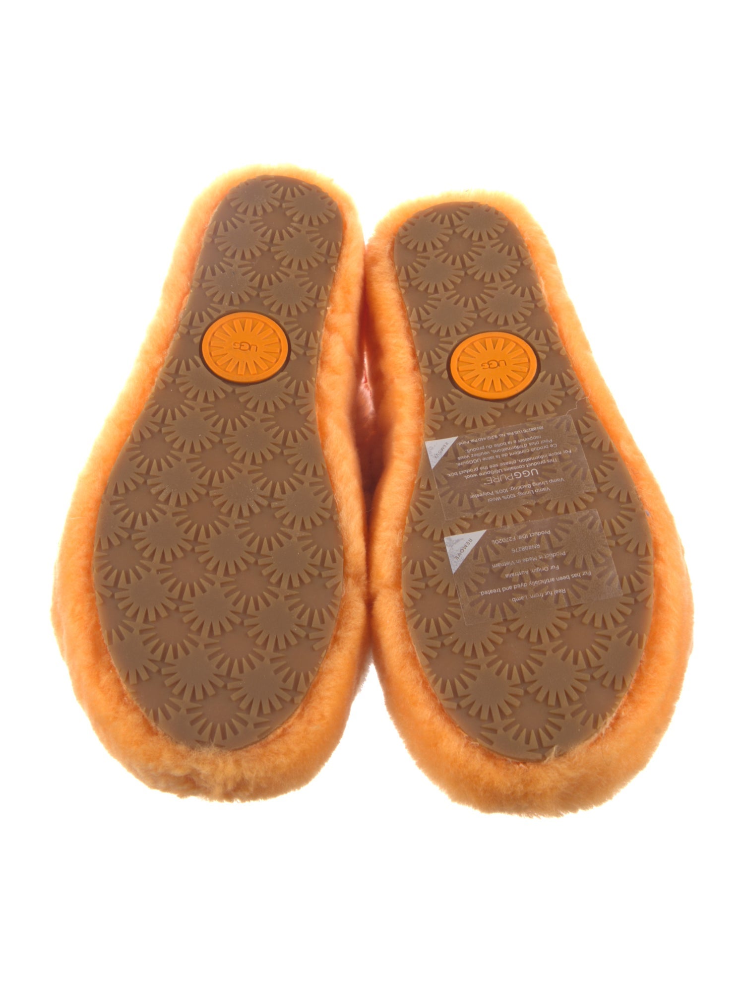 UGG Shearling Slingback Sandals